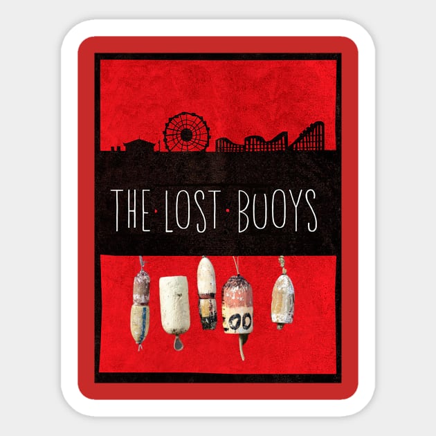 Lost Buoys Sticker by Dizgraceland